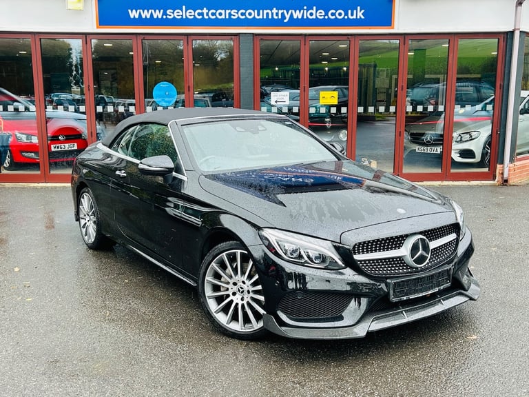 2017 Mercedes-Benz C Class 2.1 C220d AMG Line (Premium Plus) Cabriolet 2dr