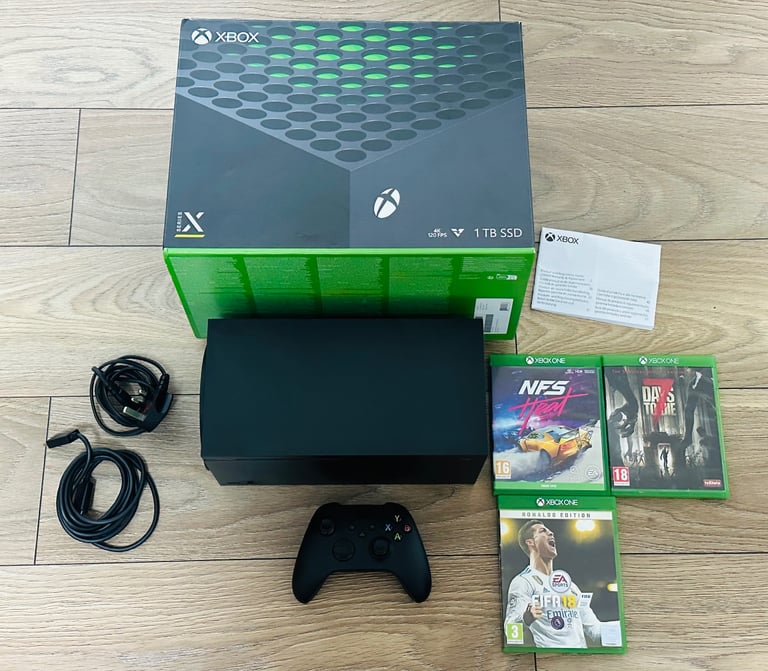 image for XBox Series X - 1TB 4K - 3 Games - Boxed