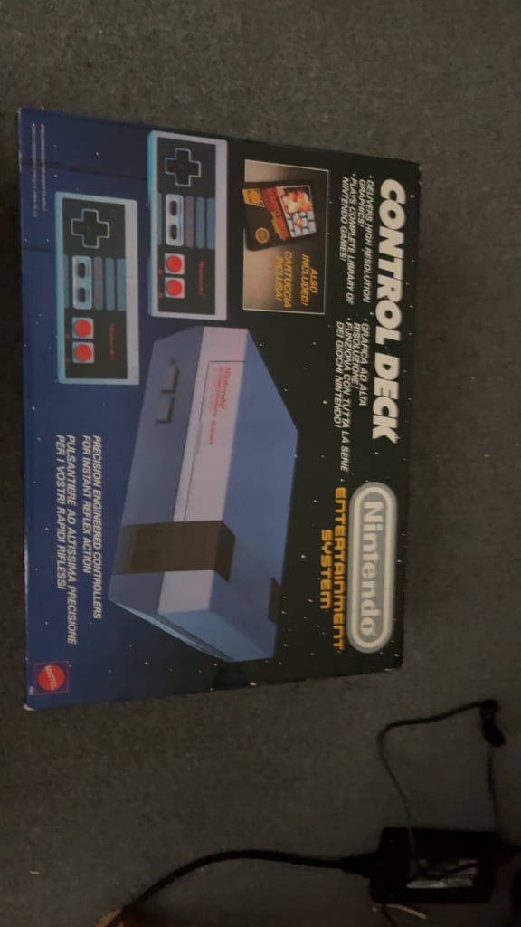 Nintendo nes pal control deck 2 controllers + marble run 