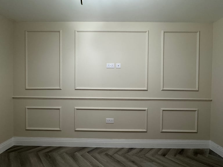 Laminate Herringbone vinyl LVt Flooring Handyman Furniture Assembly paint wallpaper wall panelling