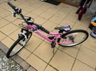 Girls Pink Bike - age 7-11