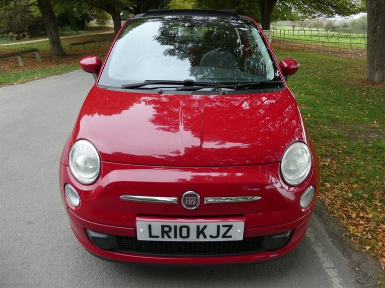 2010 Fiat 500C 1.2 Pop Convertible 2dr Petrol Manual Euro 5 (69 bhp) Convertible Petrol Manual