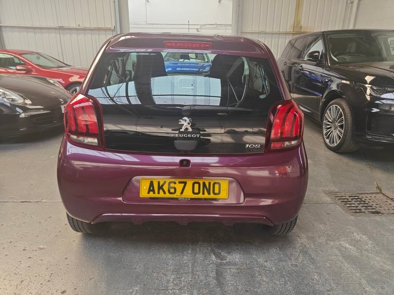 2017 Peugeot 108 1.0 Active 3dr HATCHBACK PETROL Manual