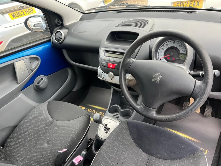 2010 Peugeot 107 1.0 12V Urban 2 Tronic Euro 4 3dr HATCHBACK Petrol Automatic