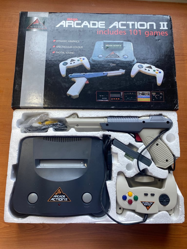 image for Vintage Mega Arcade Action 101 Games Untested Sold As Seen Video boxed