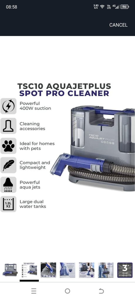 image for Tower spot cleaner