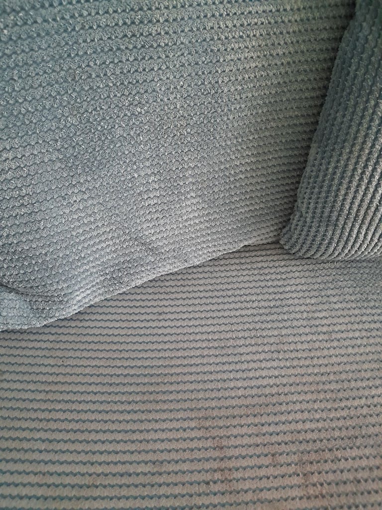 Teal dfs sofa 3 seater sofa greeny/blue