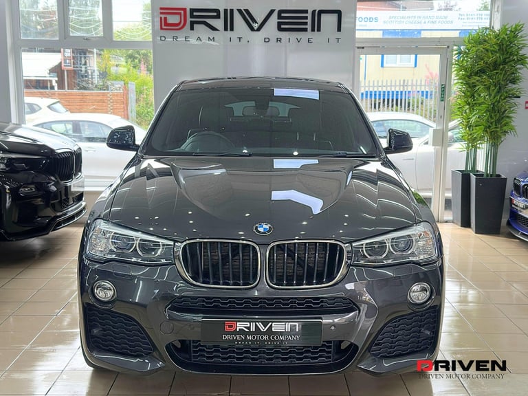 LOW MILES! BMW X4 XDRIVE 2.0 DIESEL M SPORT 2017 AUTO 5DR + FREE DELIVERY