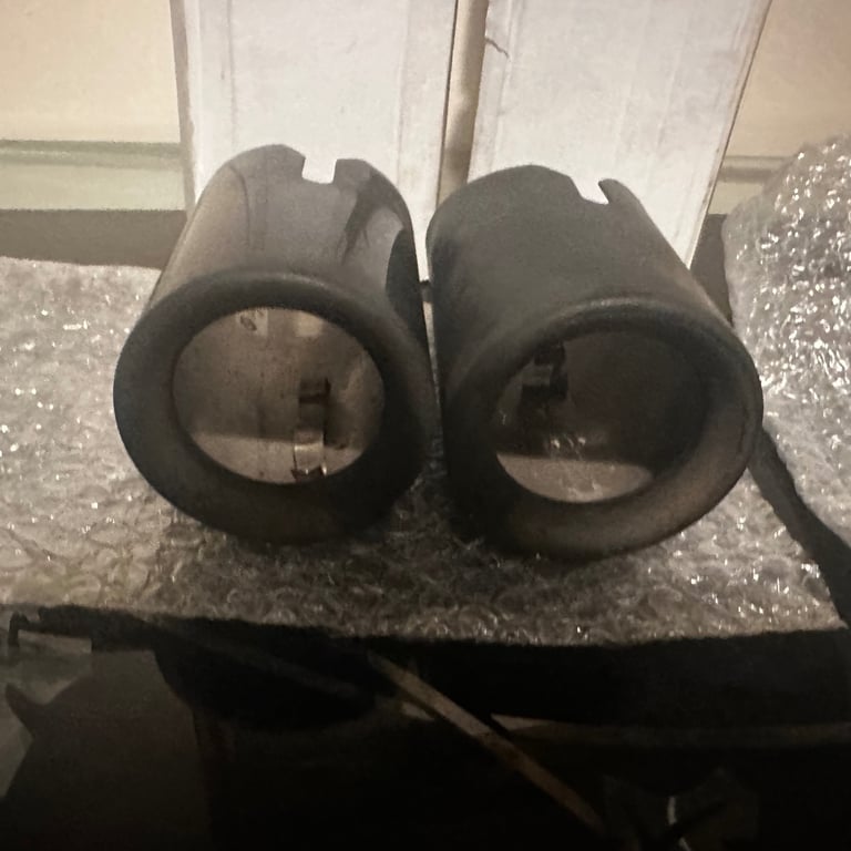 BMW m140i exhaust tips