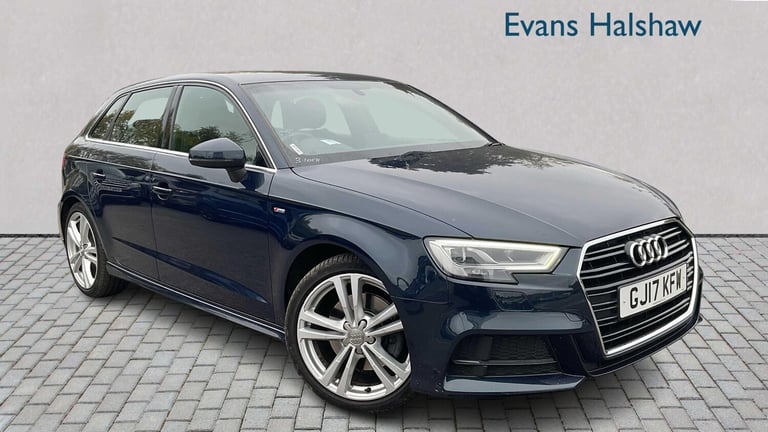 2017 Audi A3 2.0 TFSI S Line 5dr S Tronic Hatchback Petrol Automatic