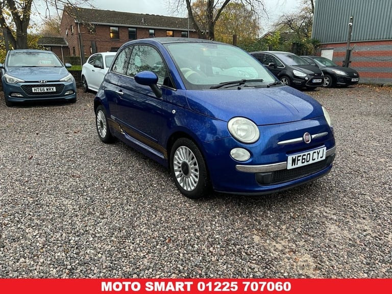 2010 60 FIAT 500 1.2 LOUNGE HATCHBACK 3DR PETROL MANUAL EURO 5 (S/S) (69 BHP)