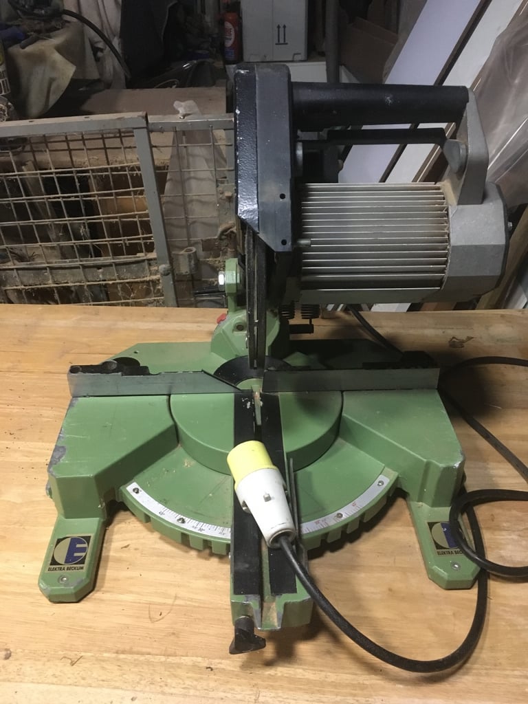 Elektra Beckum sliding Mitre saw