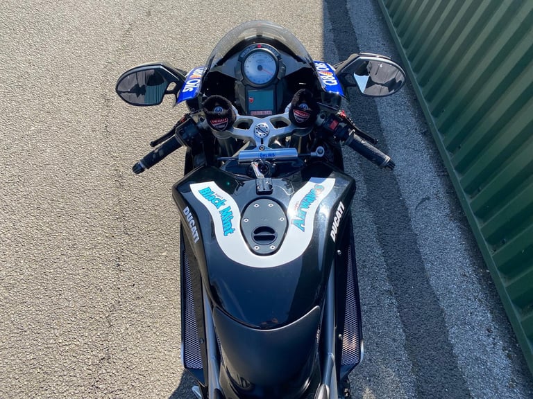 Ducati 749 Dark GSE Airwaves 2004 Black 749R Evocation 23k Belts Changed 