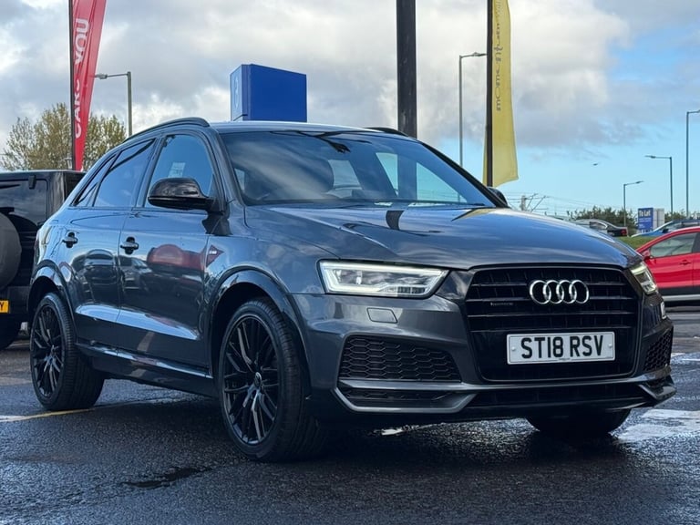 image for 2018 Audi Q3 2.0 TDI Black Edition SUV 5dr Diesel S Tronic quattro Euro 6 (s/s) (184 ps) Diesel A...