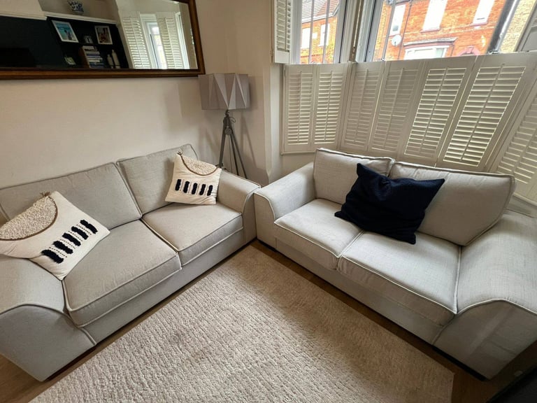 Sofas and king size bed 