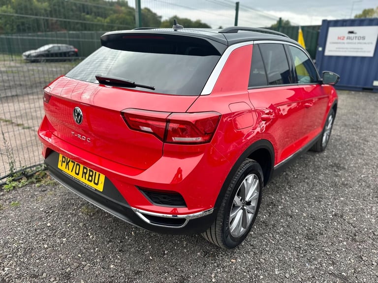 2020 Volkswagen T-Roc 1.0 TSI Design Euro 6 (s/s) 5dr HATCHBACK Petrol Manual