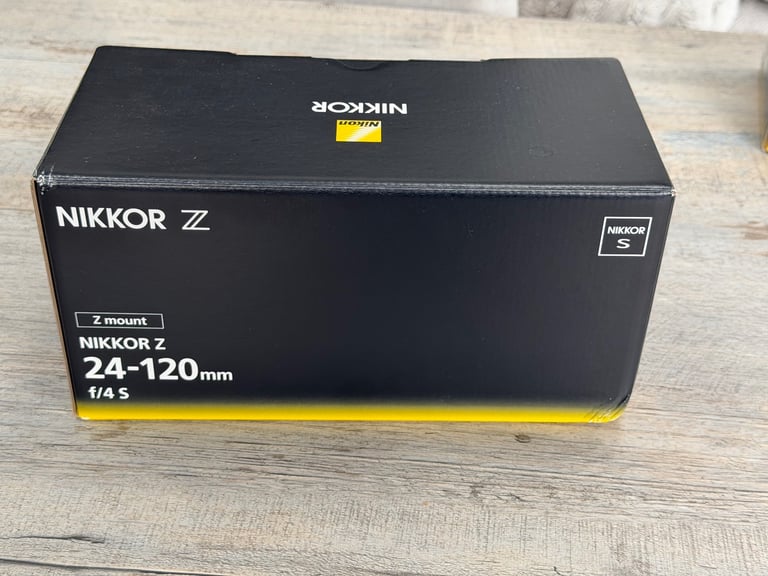 image for Nikon Z 24 - 120 F4 S lens 