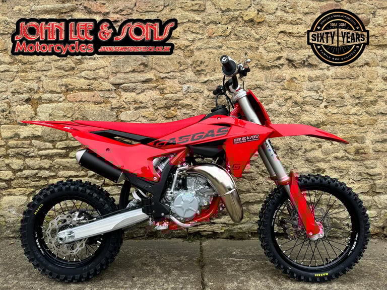 Gas Gas MC85 17"/14" Small Wheel Motocross Bike, Brand New 2025 Model, Pre Order