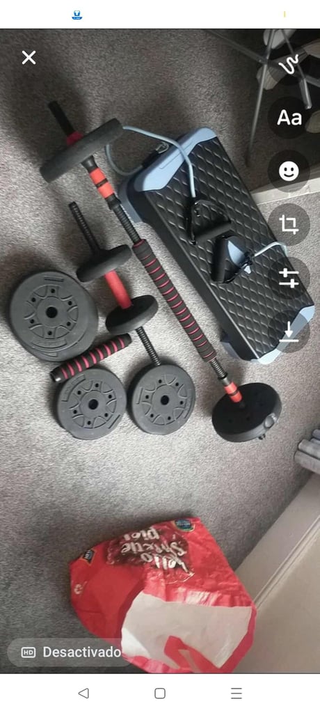 image for Set weight and step