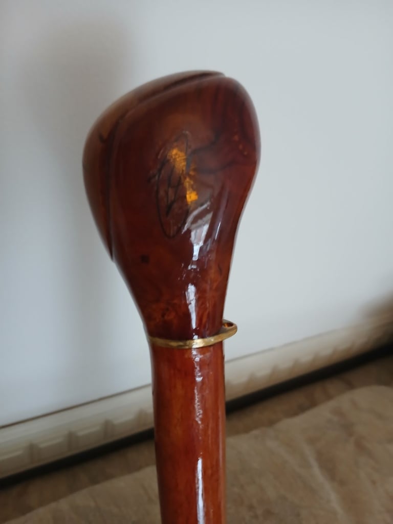 Handmade walking stick