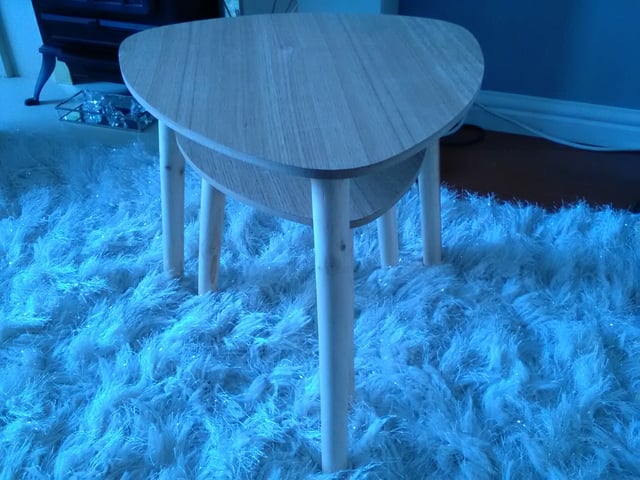 NEW NEST OF TABLES (2) PURCHASED FROM WAYFAIR | in Glasgow | Gumtree