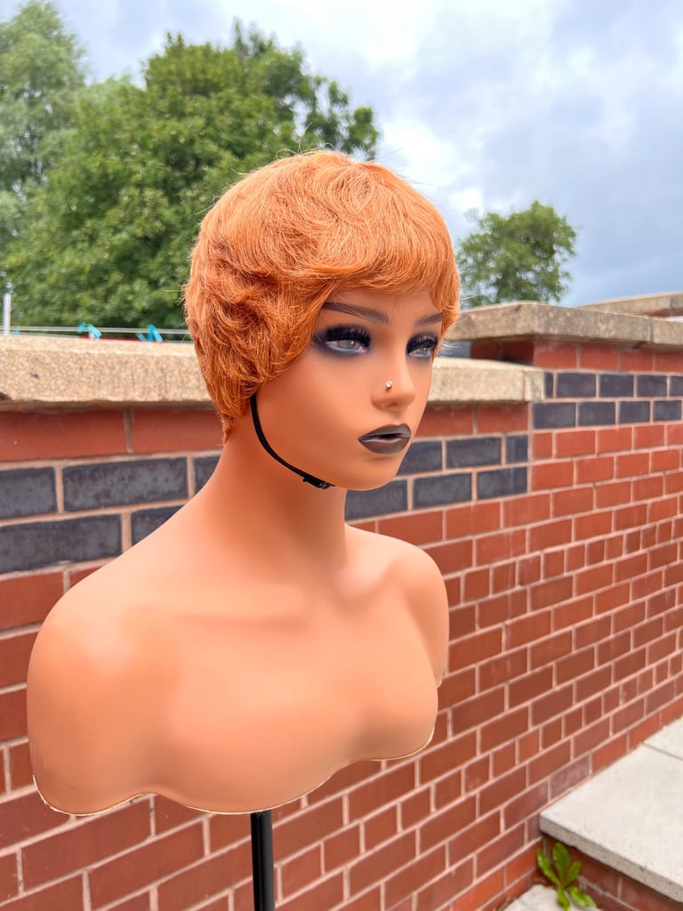 Pixie cut Humanhair wig 