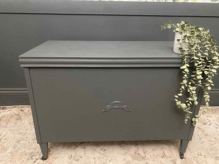 💚 👠🧸🚂 Solid wood blanket toy shoe storage box ottoman 