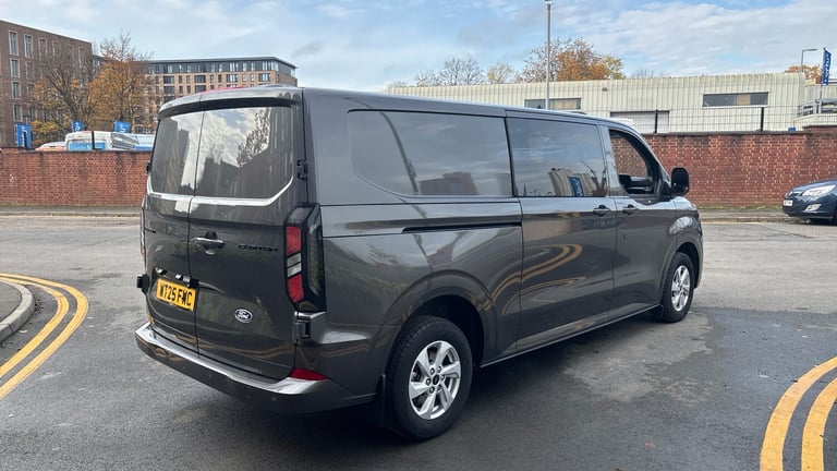 2025 Ford Transit Custom 2.0 EcoBlue 136ps H1 Double Cab Van Limited Auto PANEL VAN DIESEL Automatic