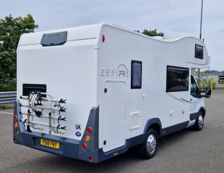 2018 FORD 2.0 ROLLER TEAM ZEFIRO 675 MOTORHOME 6 BERTH 6 BELT 3500kg 13K MILES