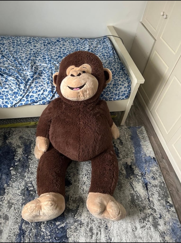 Large cuddly  monkey teddy 