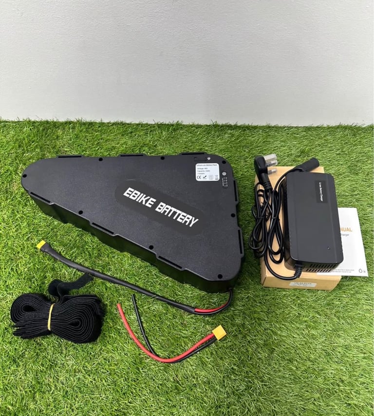 image for 48v 23ah Triangle Li-ion Ebike Battery Electric Bike with 3a charger