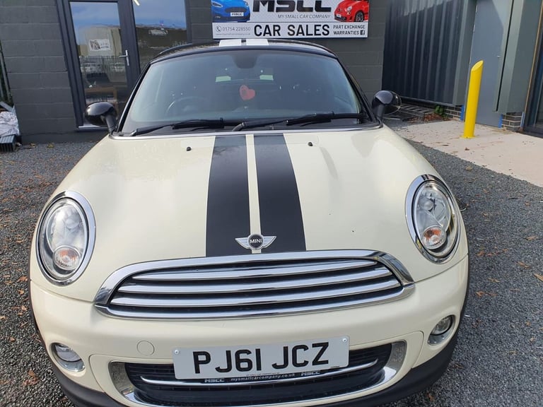 2012 Mini Cooper Coupe 1.6 Petrol, 2 seater
