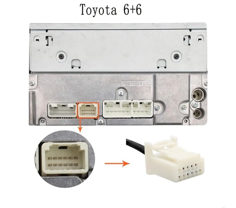 Connect 2 Car Toyota ipod usb sd card hands free 
