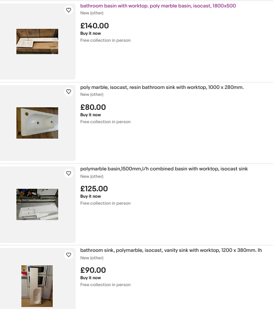 modern counter top basin. ideal standard, large bathroom basin