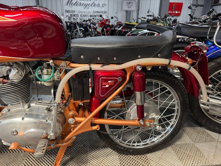 1958 Ducati 175 sport, press tube, outstanding quality, the best we’ve seen 