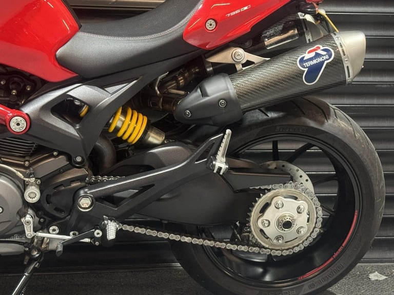 DUCATI MONSTER 796 Plus Termignoni Race Kit -Immaculate condition-Low Miles Red 