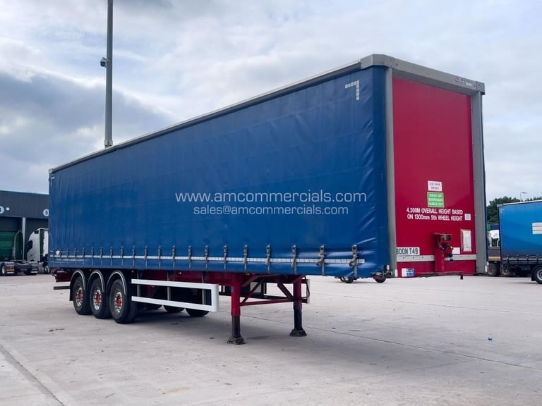 image for LAWRENCE DAVID 4300MM CURTAINSIDE TRAILER 