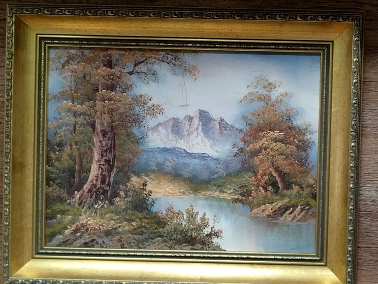 Signed painting 51.5x41cm nice frame 