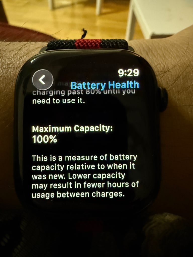 Apple Watch Series 10 46MM (cellular) 100%Battery Health