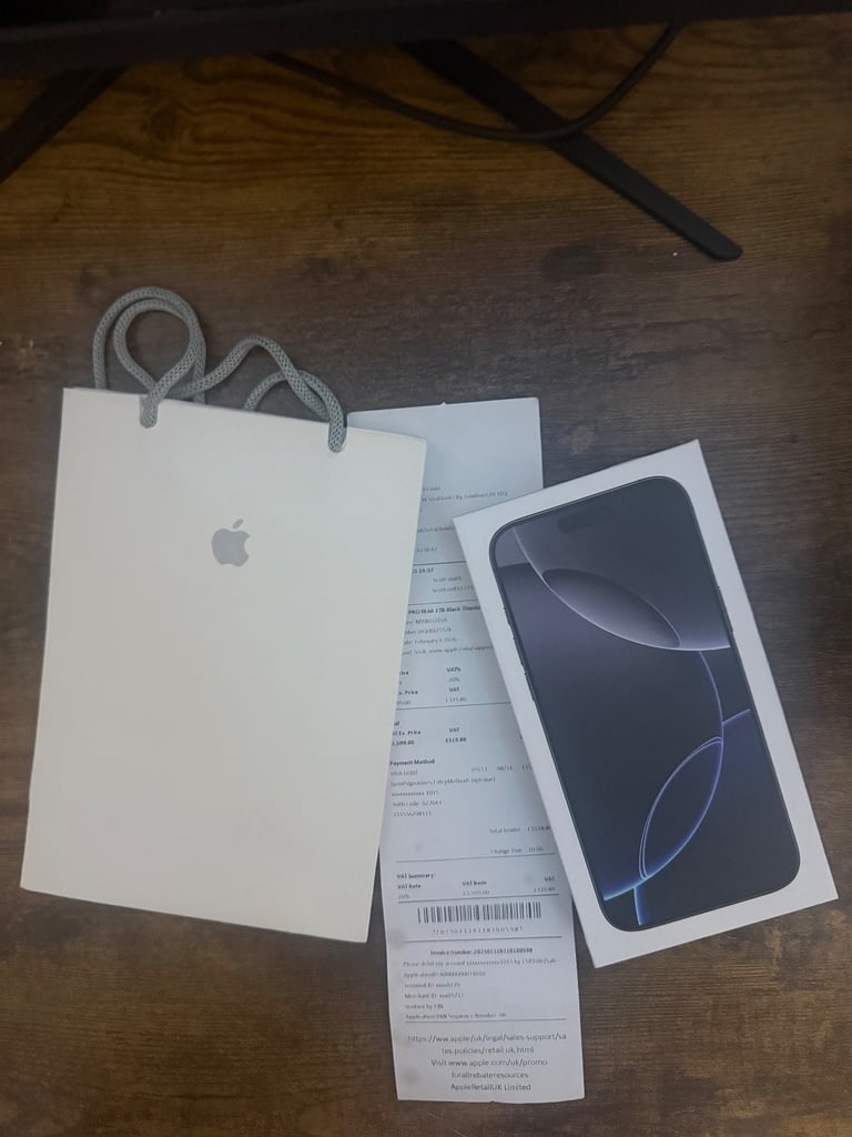 iPhone 16 Pro Max Black 1TB
