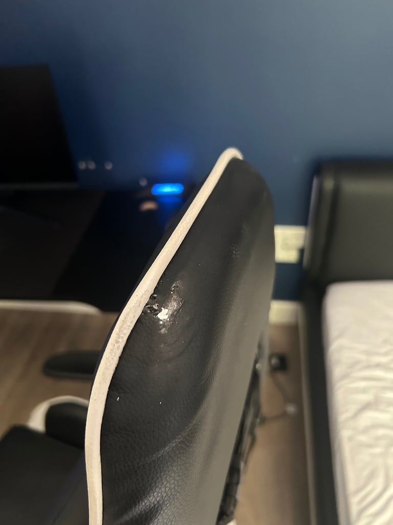 Gaming chair and desk