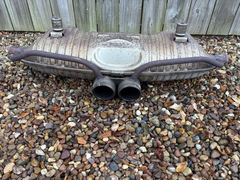 Porsche Boxster Exhaust back box / silencer modified