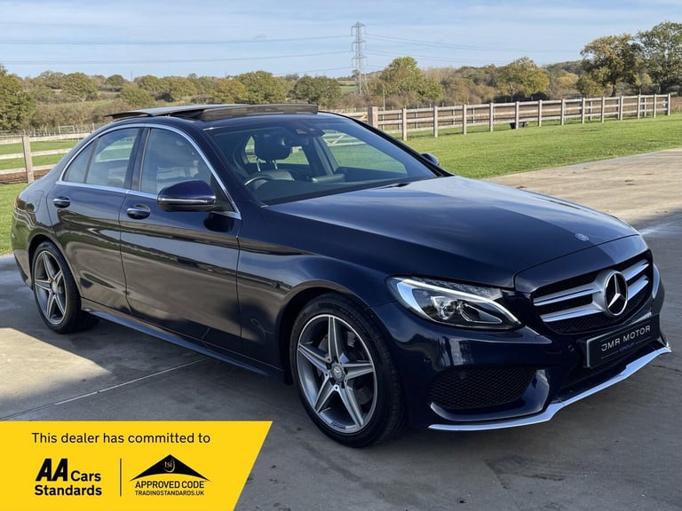 2017 Mercedes-Benz C Class 1.6 C200d AMG Line (Premium Plus) G-Tronic+ Euro 6 (s/s) 4dr SALOON Di...