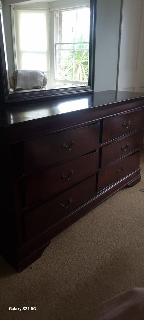 image for Chest of drawers with mirror