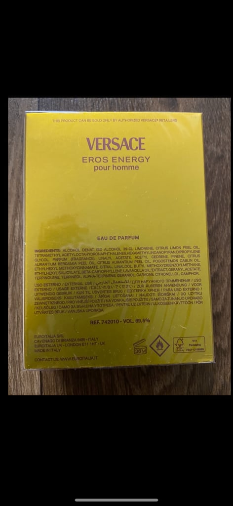 Versace Eros energy 100ml
