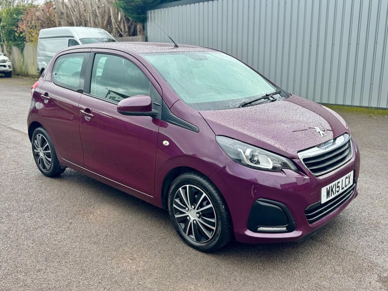 2015 Peugeot 108 1.0 Active 5dr HATCHBACK PETROL Manual