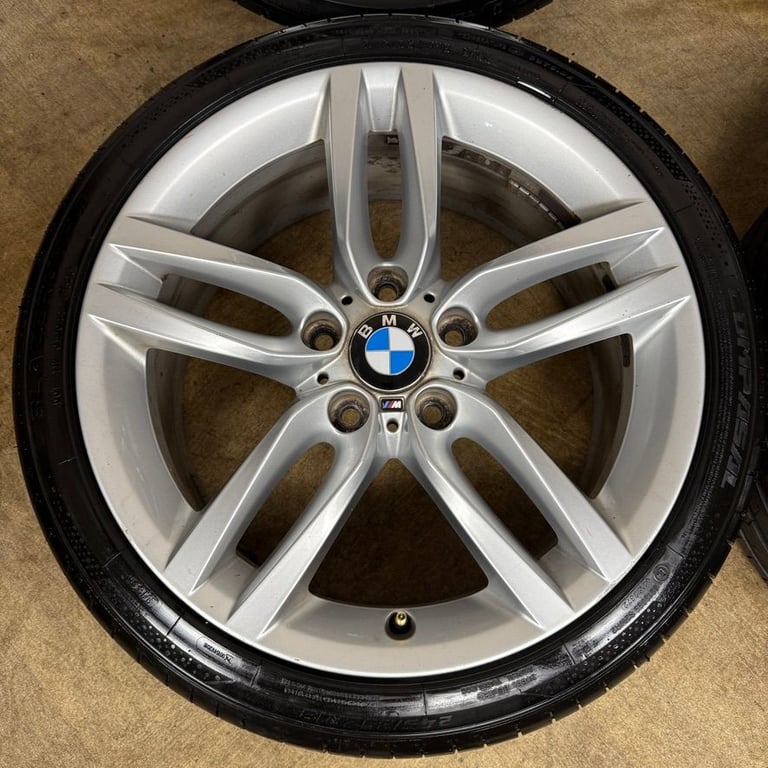 18'' GENUINE BMW 1 SERIES 2 F20 F21 F22 461 M SPORT ALLOY WHEELS TYRES ALLOYS