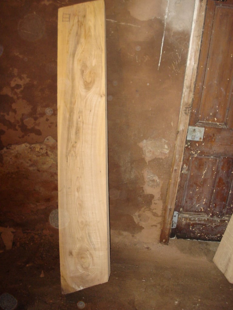 image for HUGE SOLID ELM LINTEL BEAM FOR FIREPLACE DOORWAY 68 IN X 11 IN X 9 IN BEAM III