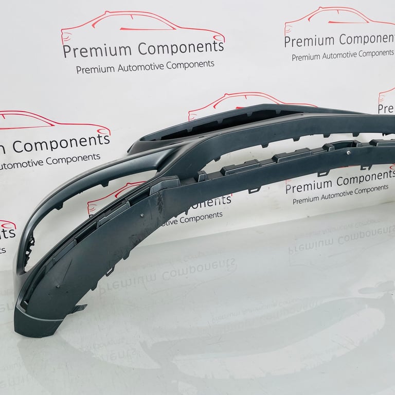 Mercedes C Class Front Bumper Skin Genuine Grey W205 Amg Line 2014 - 2018 [am1]