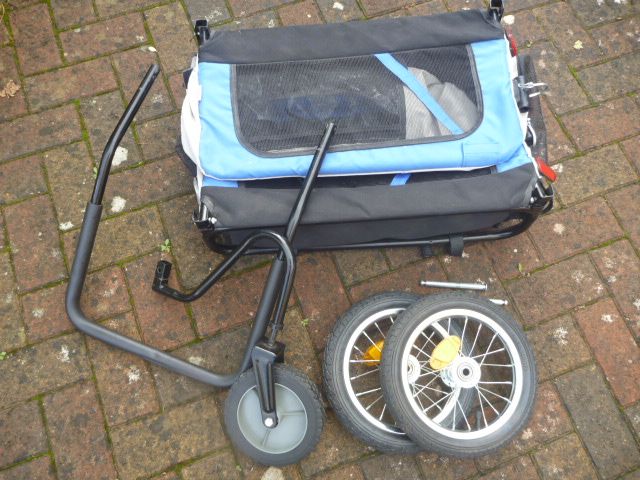 3 Wheel Dog Pushchair As New